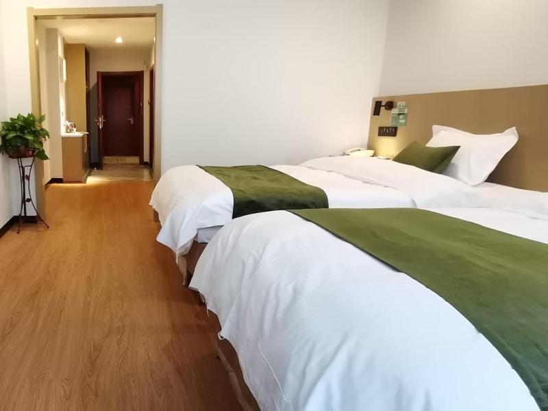Greentree Inn Anhui Hefei Mengcheng Road Beierhuan Express Hotel Exterior photo