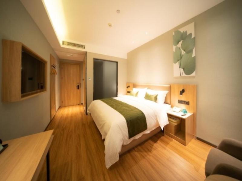 Greentree Inn Anhui Hefei Mengcheng Road Beierhuan Express Hotel Exterior photo